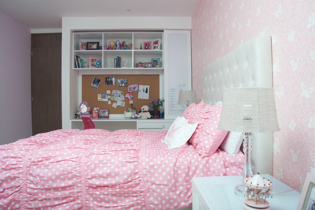 Habitación mariposa infantil , Monica Saravia Monica Saravia غرفة الاطفال