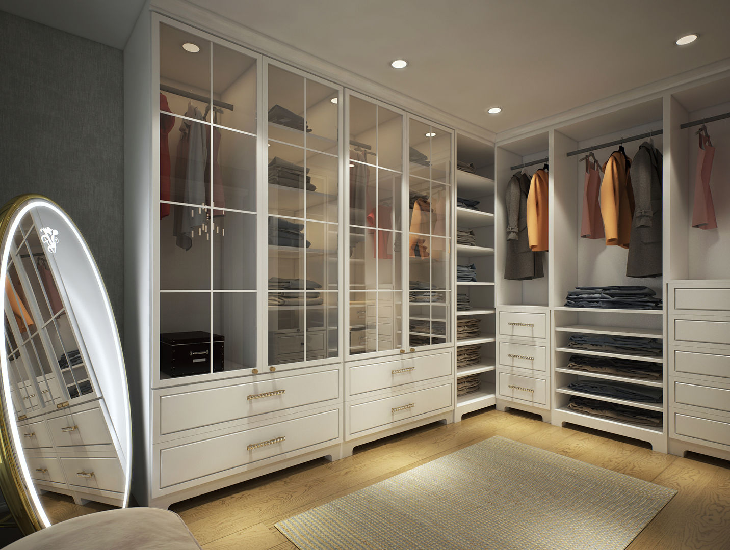 İ&M YILDIZ EVİ, yücel partners yücel partners Modern Giyinme Odası dressing room,giyinme odası,cupboard,dolap