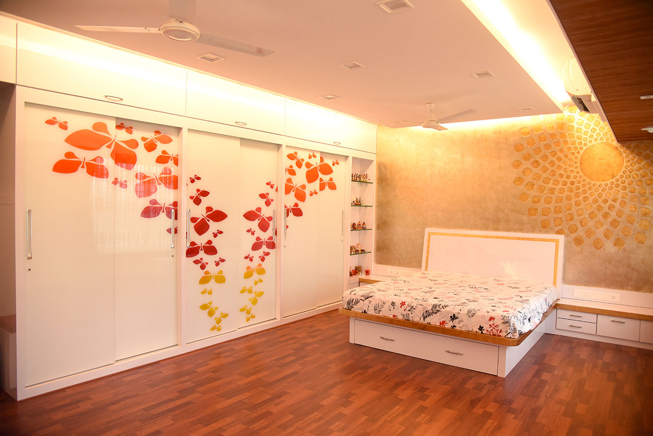 Deshmukh Residence, Ornate Projects Ornate Projects Kamar Tidur Minimalis