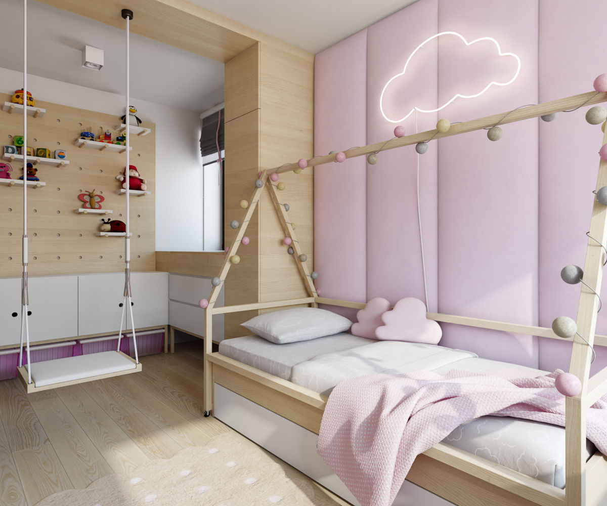 Józefosław, TutajConcept TutajConcept Chambre d'enfant scandinave