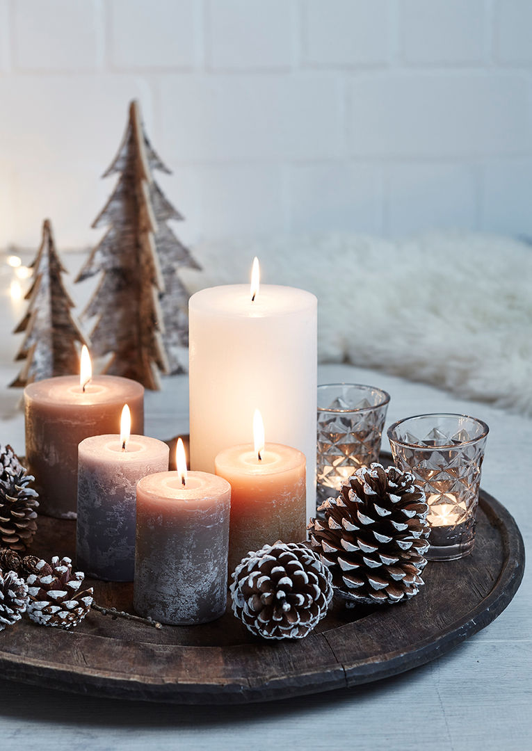 Das Zuhause im Weihnachts-Look, diewohnblogger diewohnblogger Ruang Keluarga Gaya Eklektik Accessories & decoration