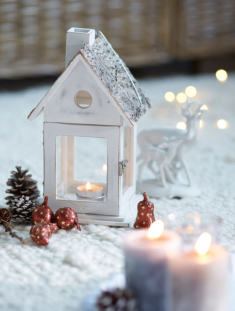Zauberhaftes Lichterhaus diewohnblogger Ausgefallene Wohnzimmer Weihnachtsdekoration,Accessoires und Dekoration