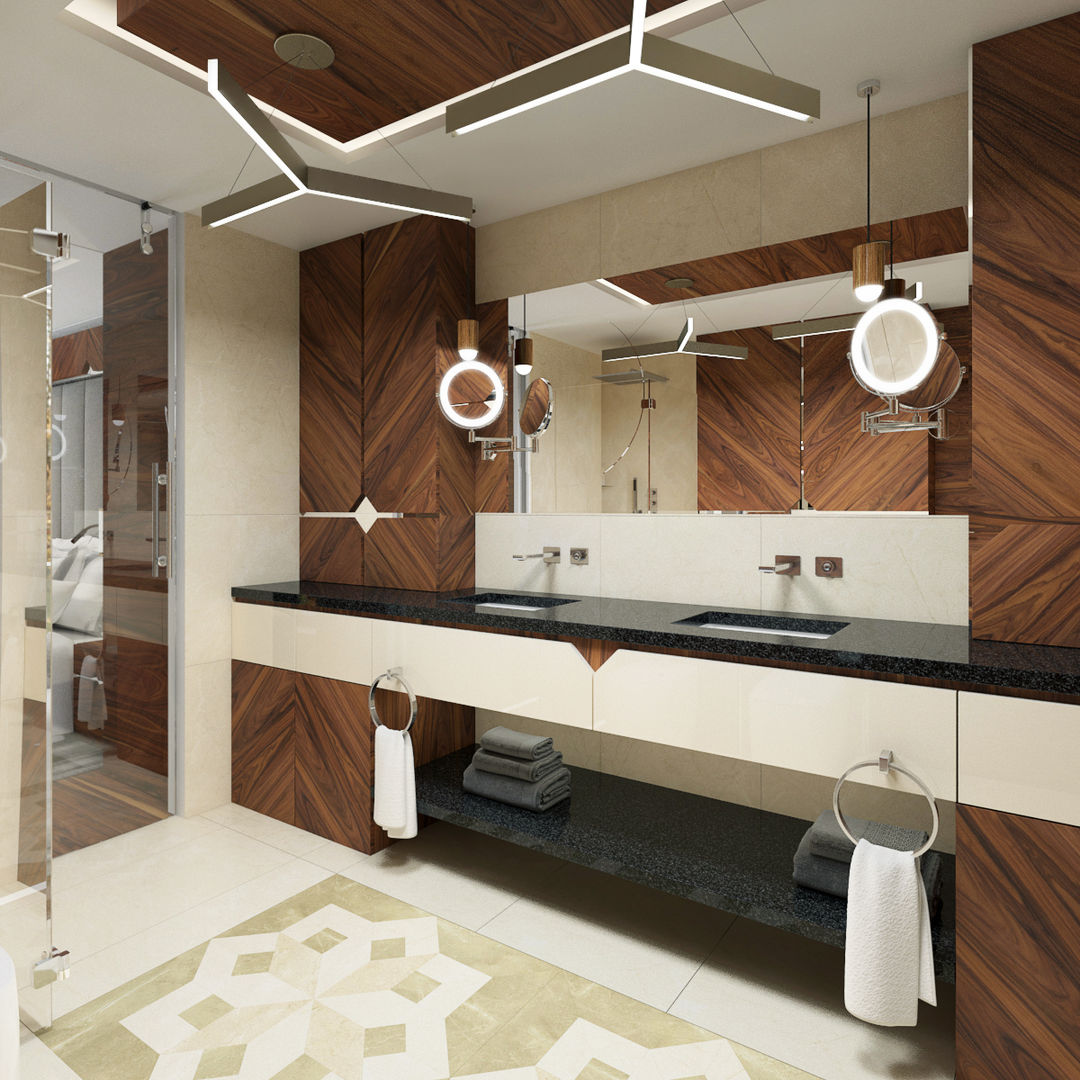 PIASECZNO, TutajConcept TutajConcept Modern bathroom