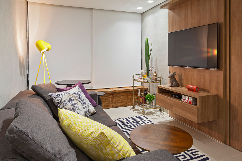 homify Salas de estar modernas