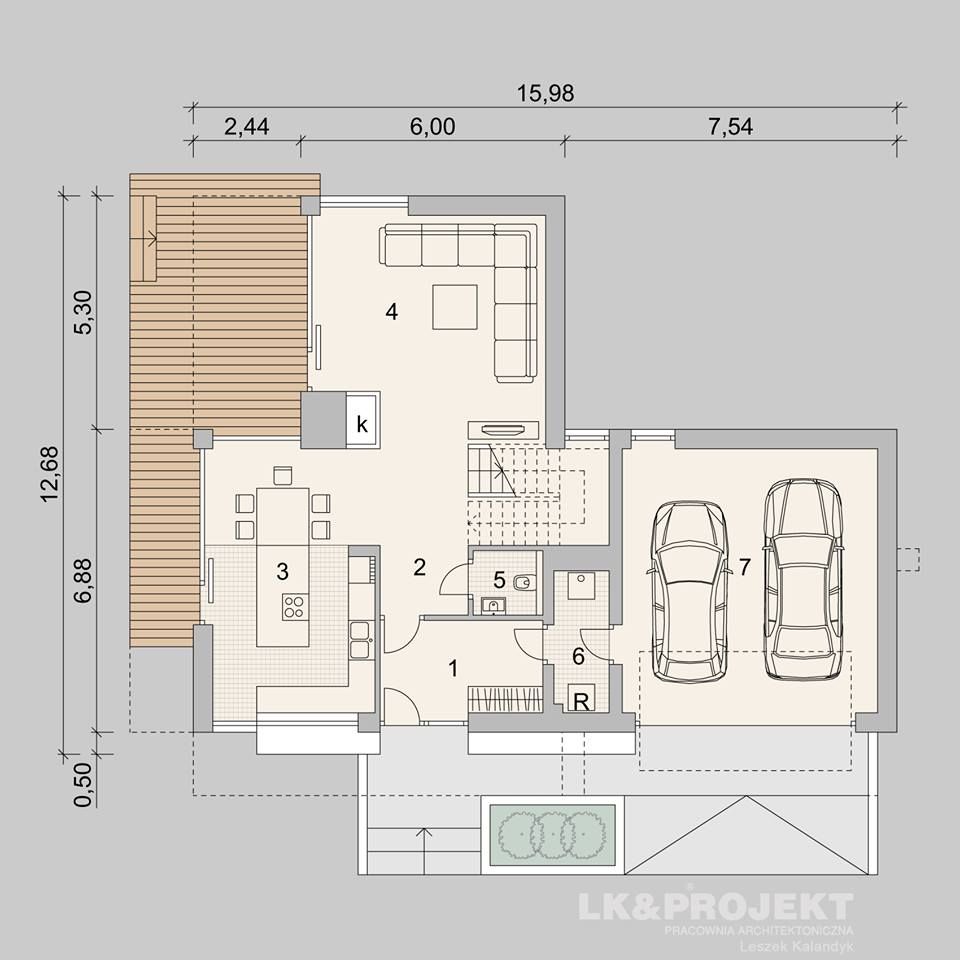 Dieses Haus mit 149 m2 macht einfach richtig gute Laune!! Unser Entwurf LK&935, LK&Projekt GmbH LK&Projekt GmbH Garagens e arrecadações modernas