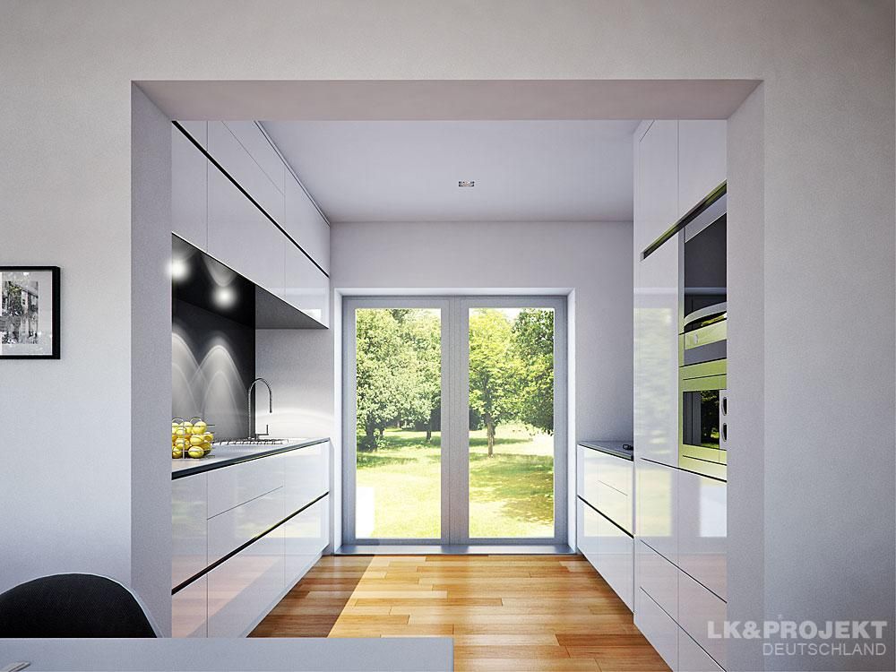 Modern und gemütlich in einem - perfekt! Unser Entwurf LK&1131, LK&Projekt GmbH LK&Projekt GmbH Cozinhas modernas