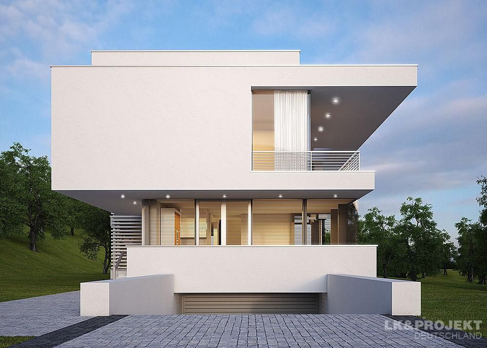 Dieses Architektenhaus ist einfach mal anders.., LK&Projekt GmbH LK&Projekt GmbH Maisons modernes