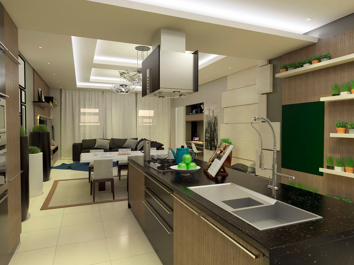 homify Cozinhas modernas MDF