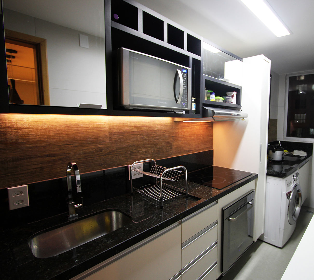 Apartamento AD, Tejo Arquitetura & Design Tejo Arquitetura & Design Modern kitchen