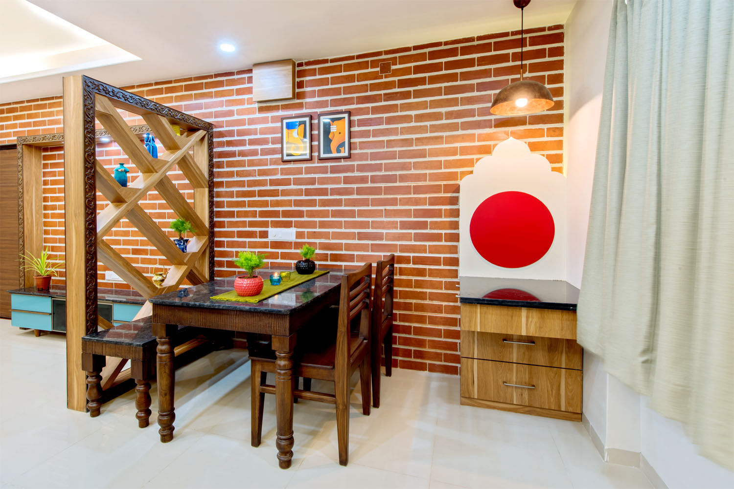 Pimpalgaonkar House homify Eclectic style dining room