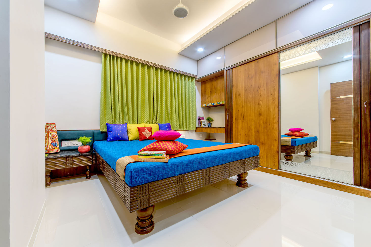 Pimpalgaonkar House homify Asian style bedroom