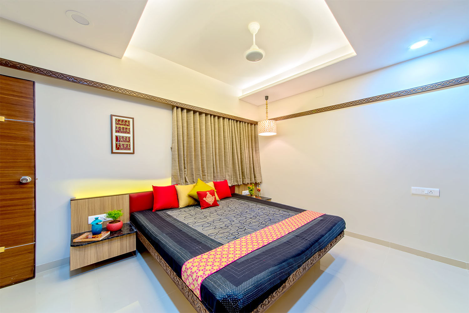 Pimpalgaonkar House homify Asian style bedroom