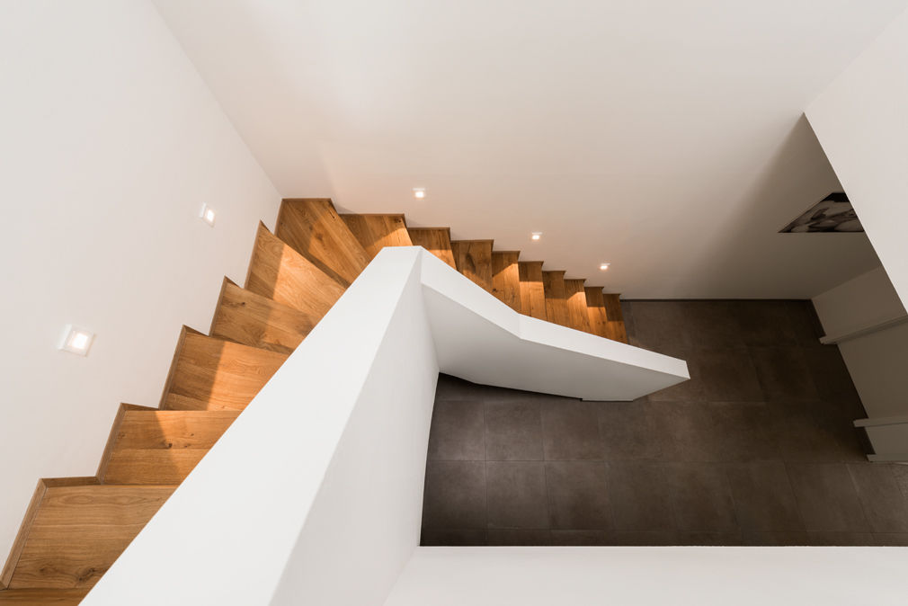 Einfamilienhaus TW12, Hellmers P2 | Architektur & Projekte Hellmers P2 | Architektur & Projekte Modern Corridor, Hallway and Staircase Wood Wood effect