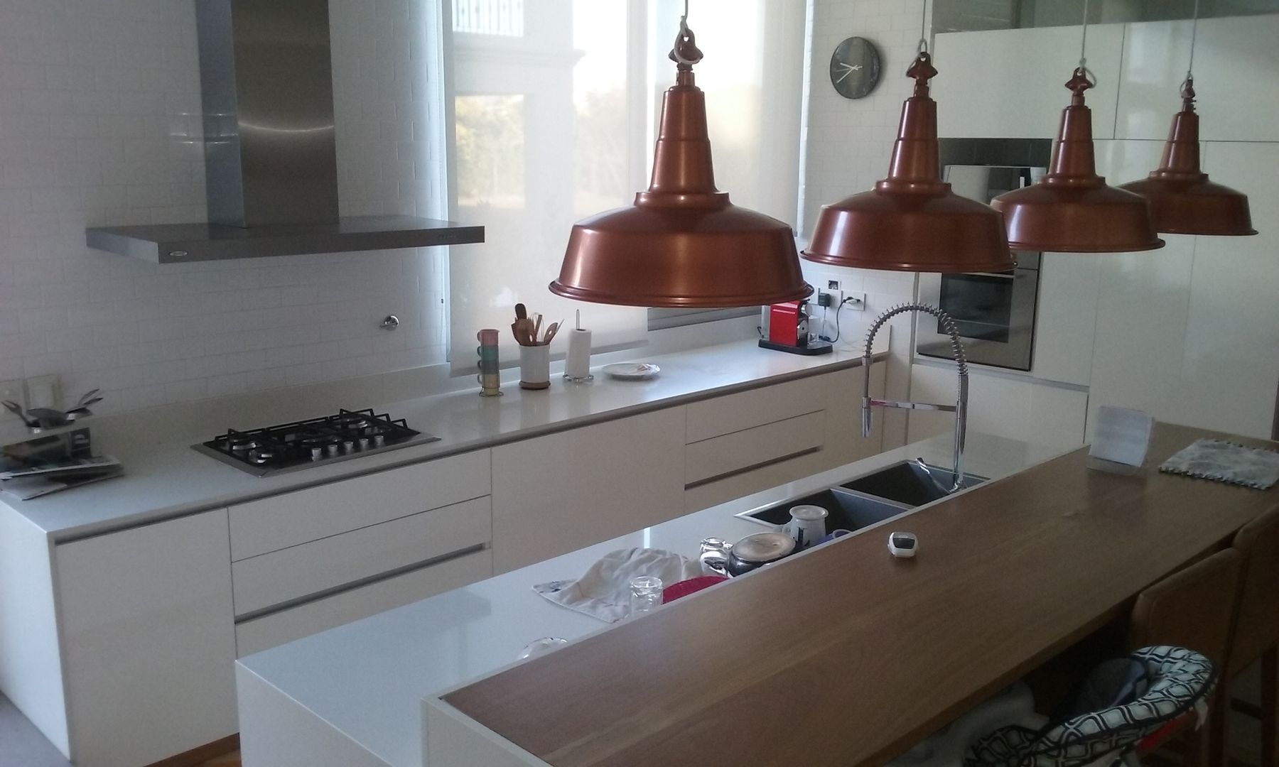 Talar del Lago II, estudio|44 estudio|44 Cuisine moderne Bois Effet bois