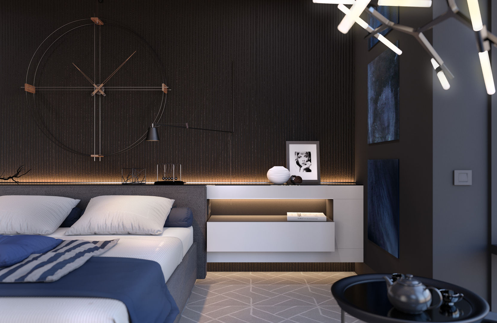 Спальня Сказка, Room Краснодар Room Краснодар Dormitorios de estilo minimalista