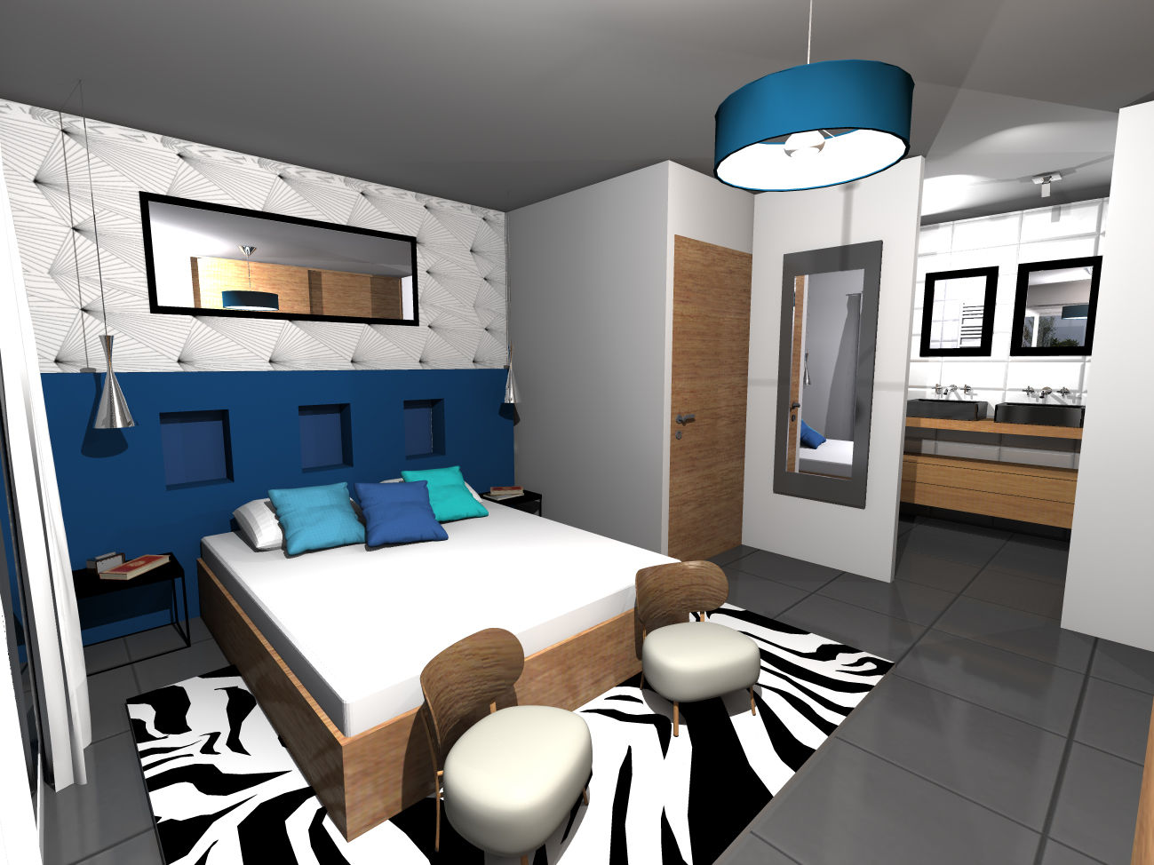 homify Modern style bedroom