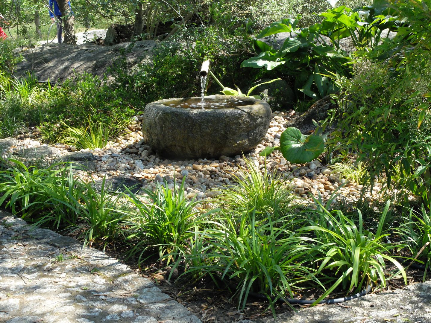 Elemento aquático em construção, Atelier Jardins do Sul Atelier Jardins do Sul Jardin original