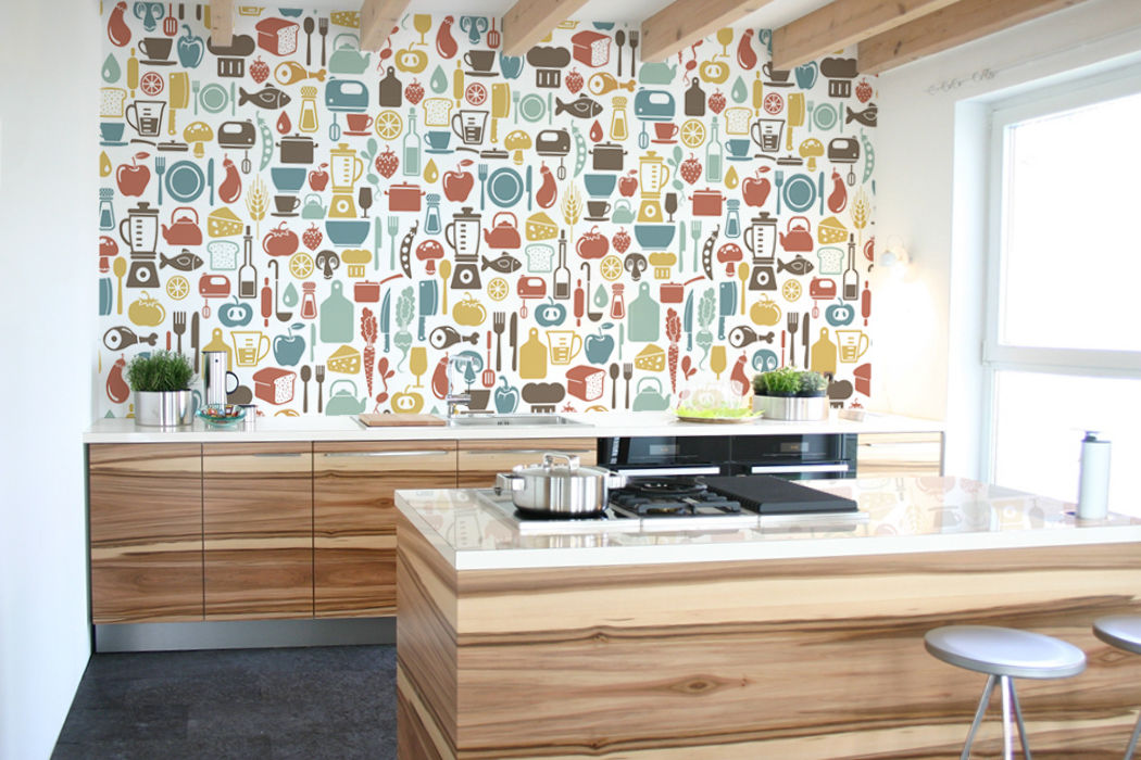 Treats Pixers Modern kitchen wall mural,wallpaper,vegetables