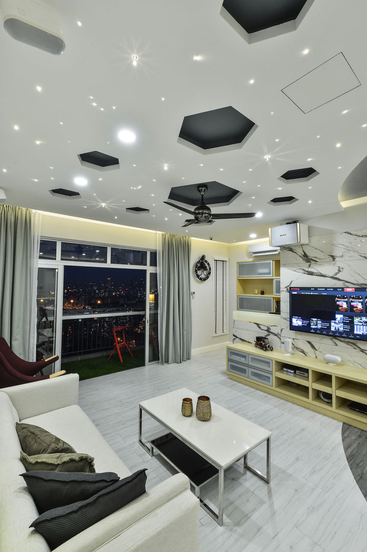 Ultramodern Loft | CONDOMINIUM, Design Spirits Design Spirits Modern living room