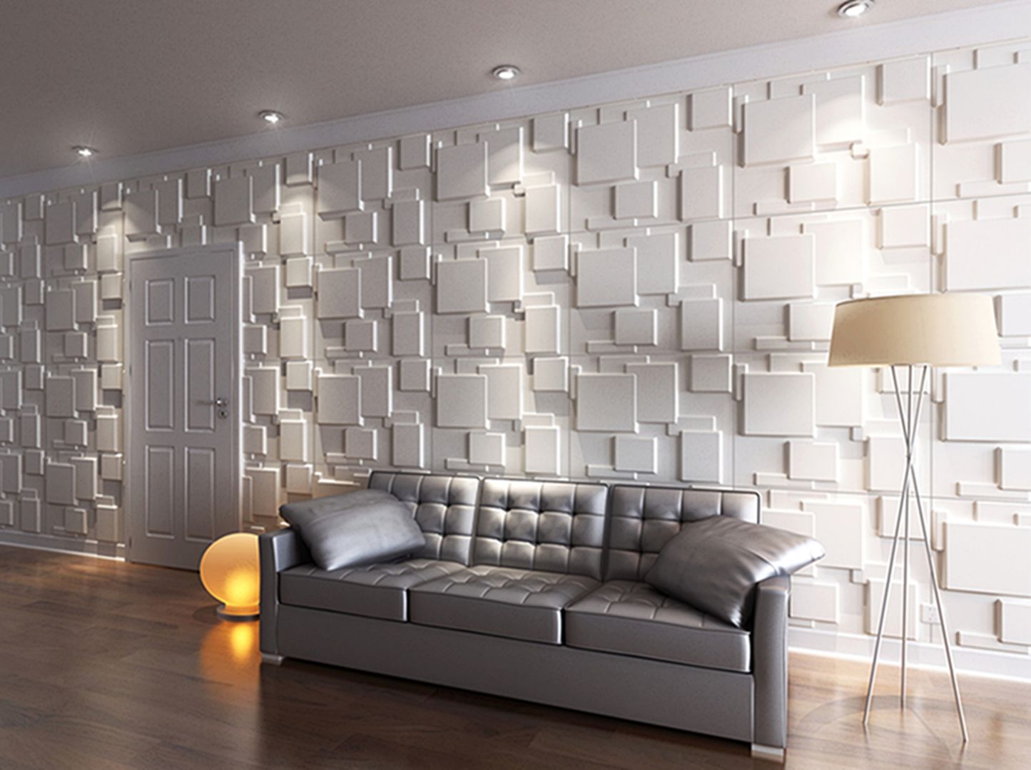 3D Wall Panels, Twinx Interiors Twinx Interiors Powierzchnie handlowe Hotele