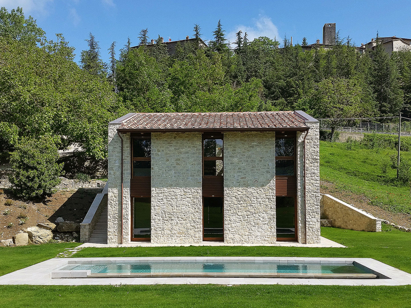 Podere Molino dei Ciliegi, Stefano Zaghini Architetto Stefano Zaghini Architetto Kırsal Evler