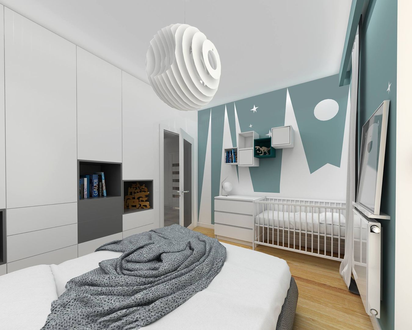 homify Modern nursery/kids room