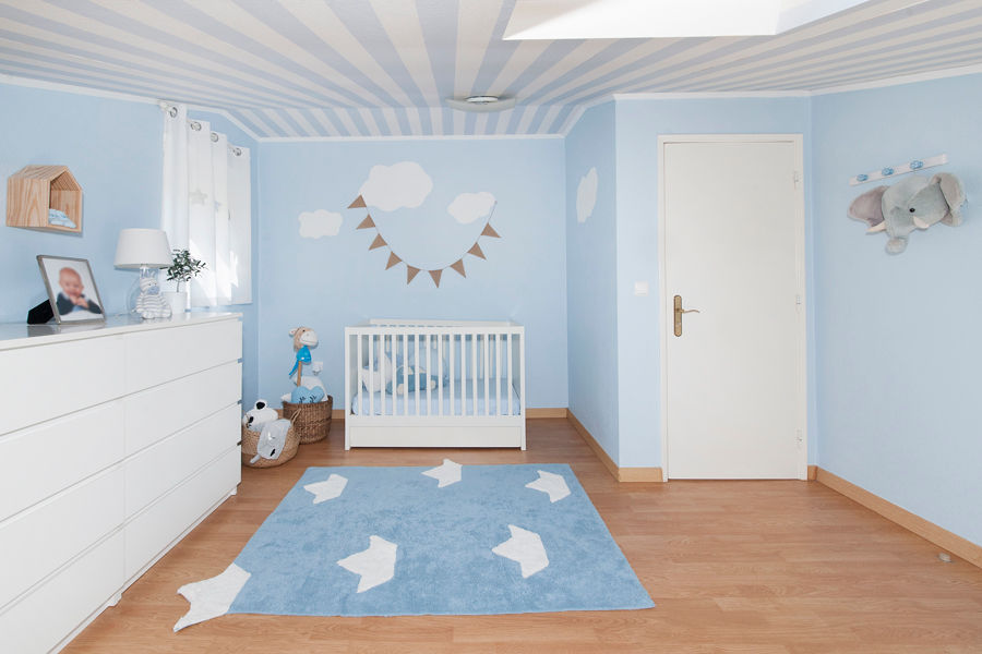 Quarto de bebé - Duarte, This Little Room This Little Room Dormitorios infantiles de estilo escandinavo