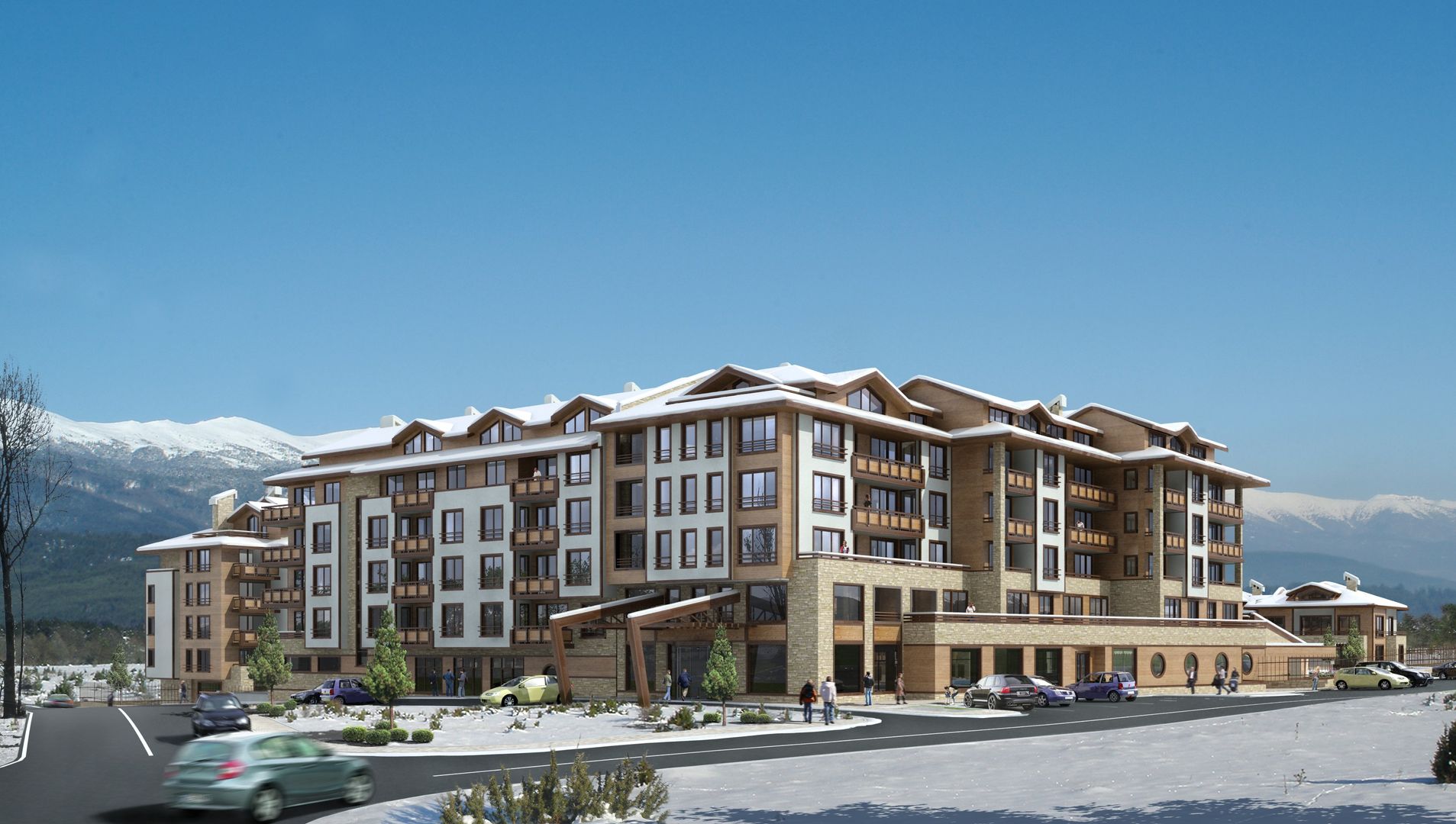 WHITE FIR VALLEY BANSKO, eNArch eNArch Espaces commerciaux Hôtels