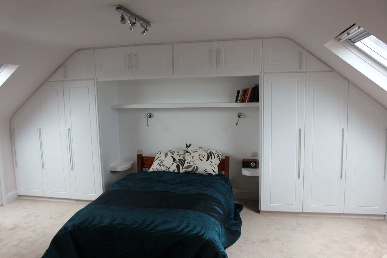 A wall of fitted wardrobes TreeSaurus Classic style bedroom MDF Wardrobes & closets