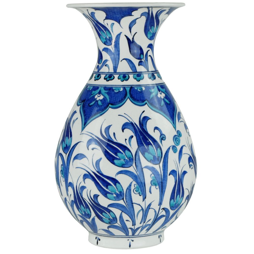 Vase en céramique d'Iznik, KaravaneSerail KaravaneSerail Інші кімнати Керамічні Інші предмети мистецтва