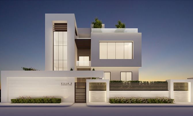 Elegant Modern Exterior Design Ideas , IONS DESIGN IONS DESIGN منازل حجر الكلس exterior design,home design,interior design,Dubai,Oman