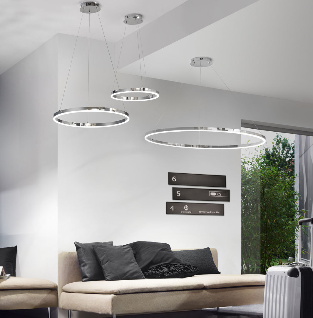 s.LUCE Ring, Skapetze Lichtmacher Skapetze Lichtmacher Ruang Keluarga Modern Lighting