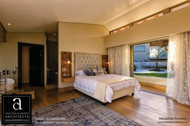 House Wolmarans, Coetzee Alberts Architects Coetzee Alberts Architects Modern style bedroom