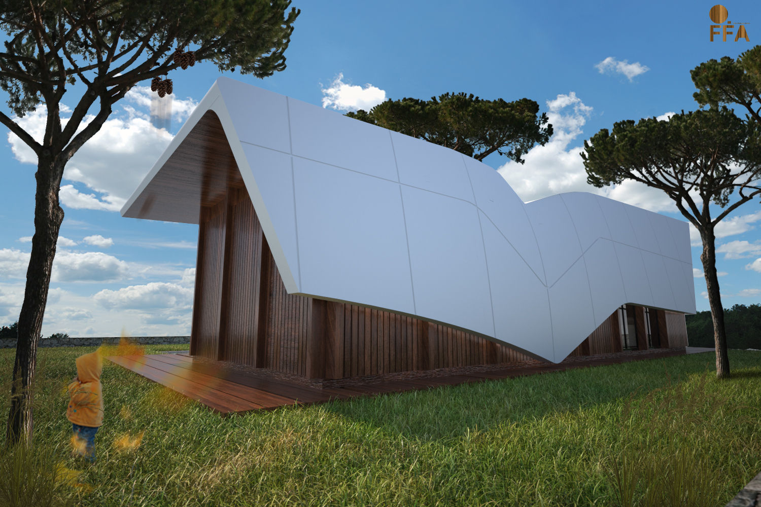 Temporary Wings, Office of Feeling Architecture, Lda Office of Feeling Architecture, Lda Casas modernas