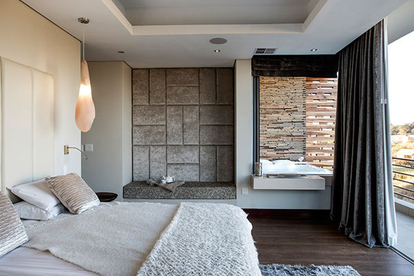 Residence Naidoo, FRANCOIS MARAIS ARCHITECTS FRANCOIS MARAIS ARCHITECTS Modern style bedroom