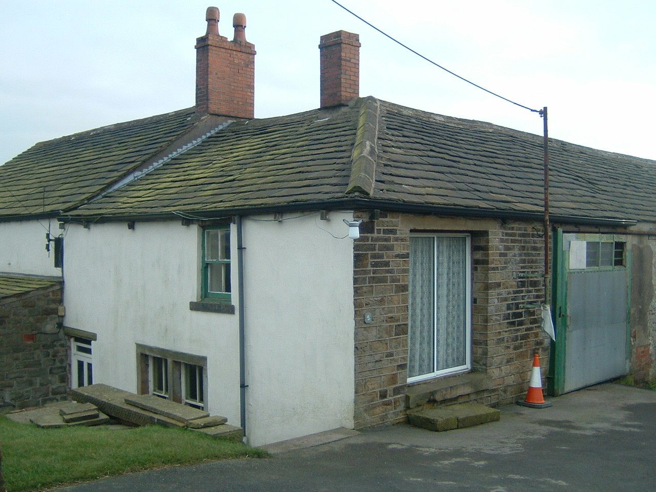 The existing cottage before conversion Farrar Bamforth Associates Ltd