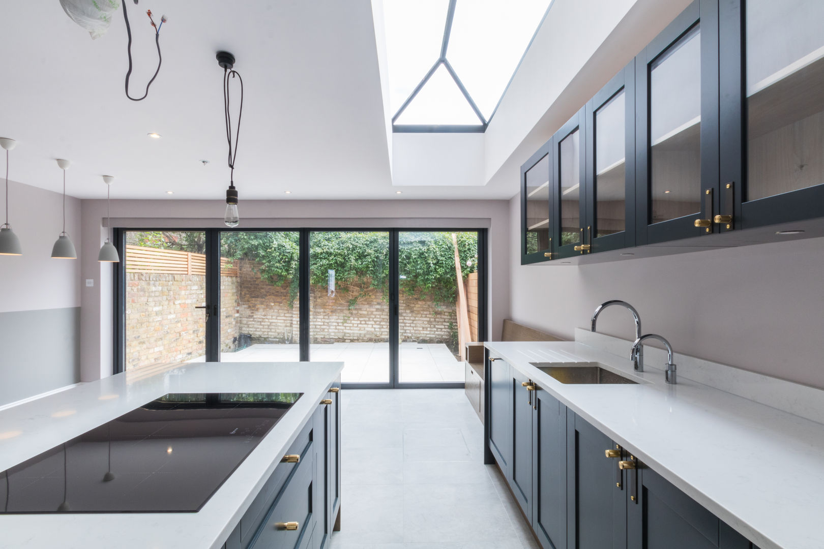 Double Storey Extension, Clapham SW11, TOTUS TOTUS Modern Mutfak