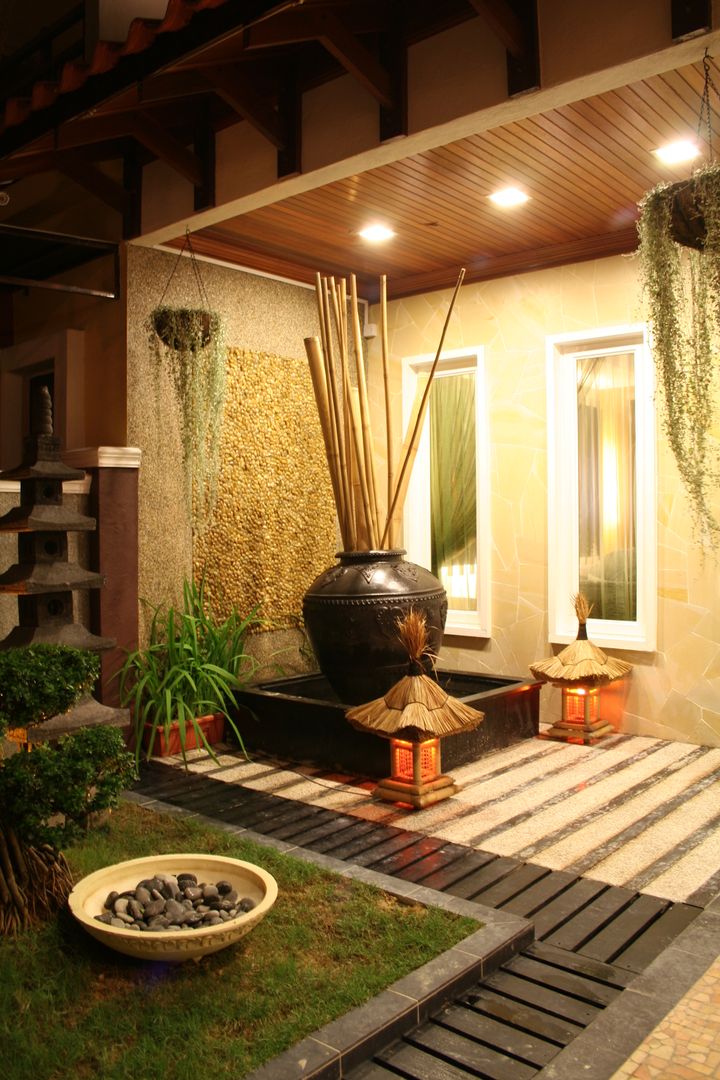Tropical Retreat | SEMI-DETACHED, Design Spirits Design Spirits Casas de estilo tropical
