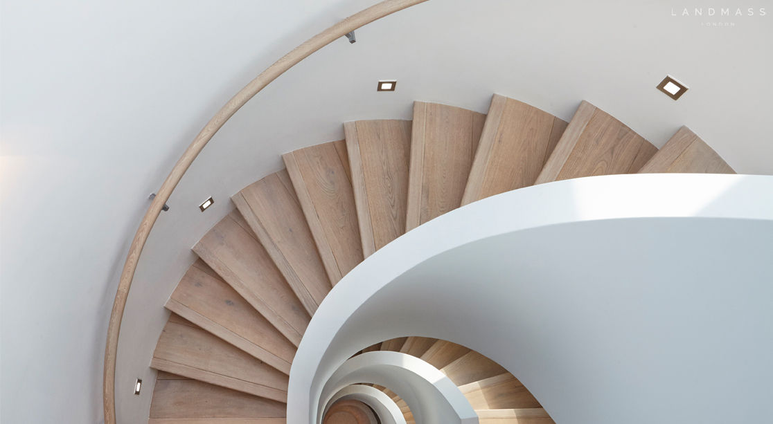 STAIR Landmass London ห้องโถงทางเดินและบันไดสมัยใหม่