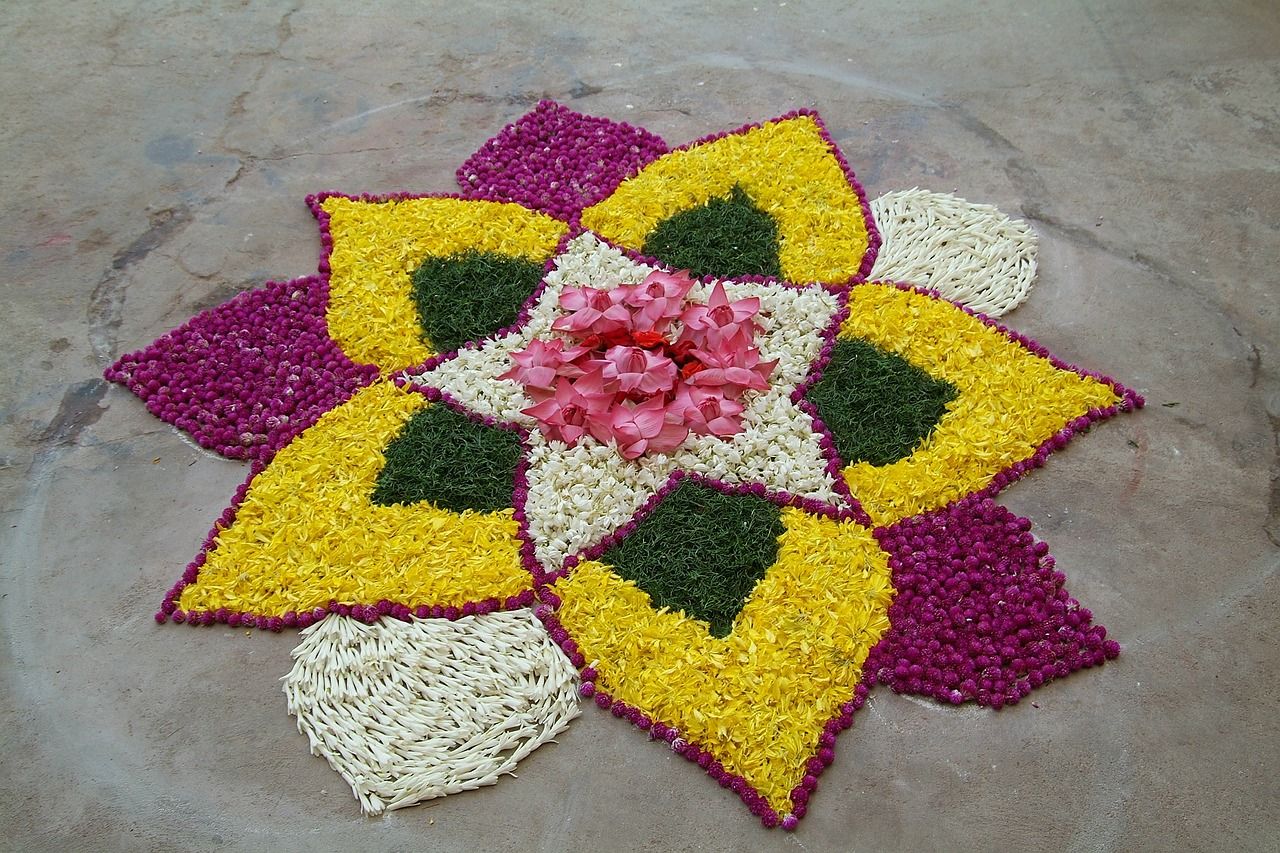 rangoli, Marameos Marameos Varandas, alpendres e terraços asiáticos Acessórios e decoração