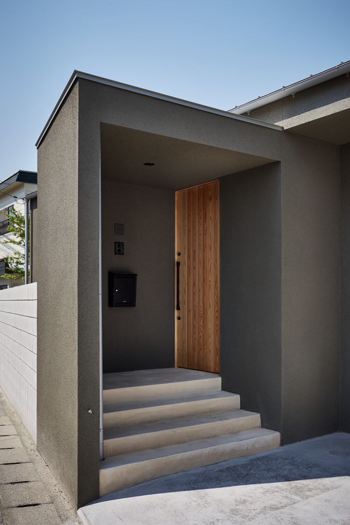 校舎がみえる小さな家, toki Architect design office toki Architect design office Minimalist house