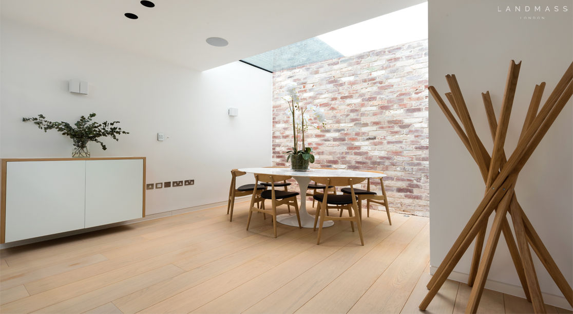 DINING AREA Landmass London Scandinavische eetkamers