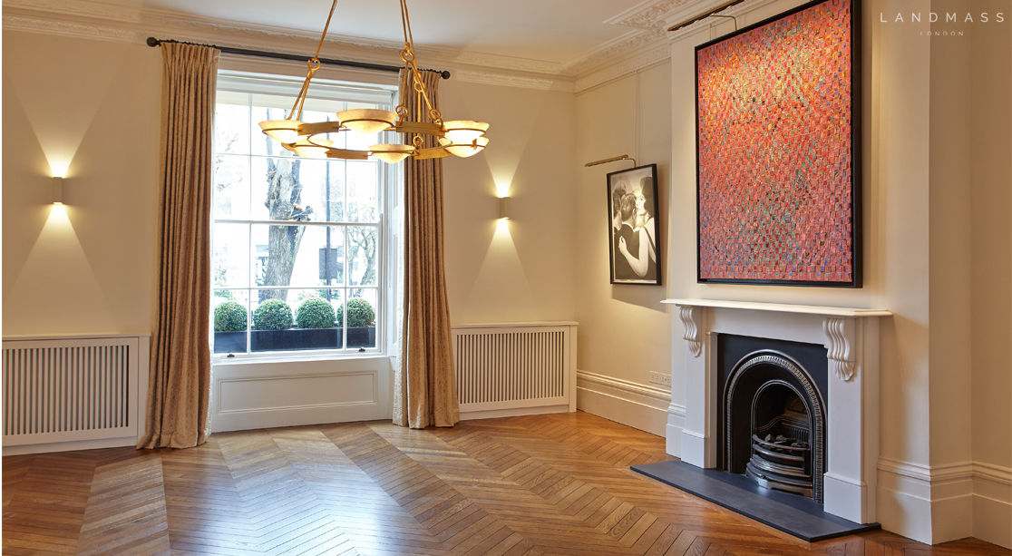 RECEPTION ROOM Landmass London Classic style living room