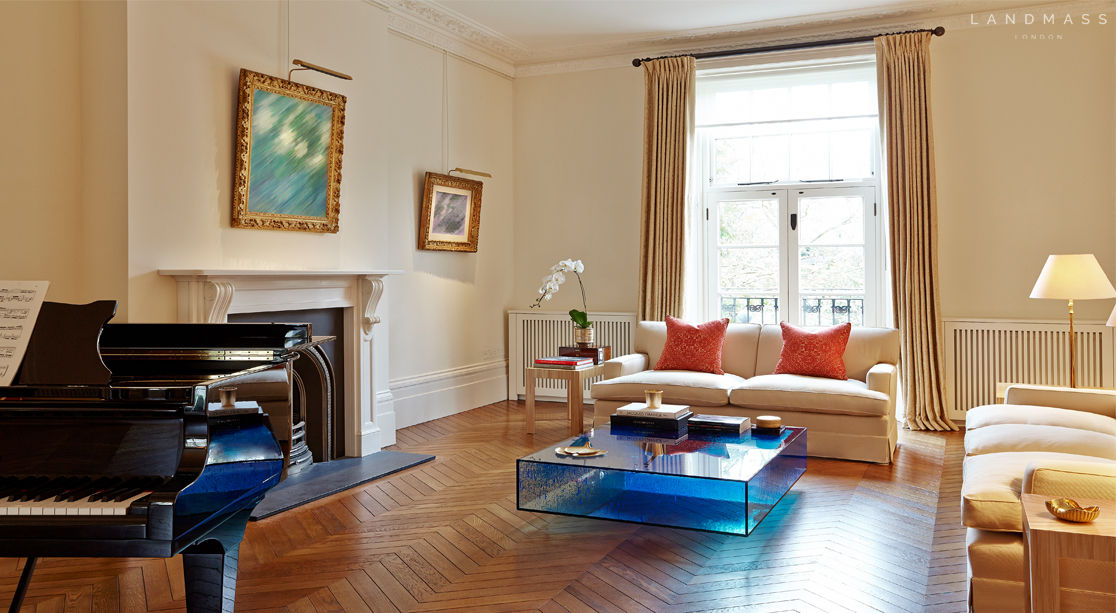 RECEPTION ROOM Landmass London Classic style living room