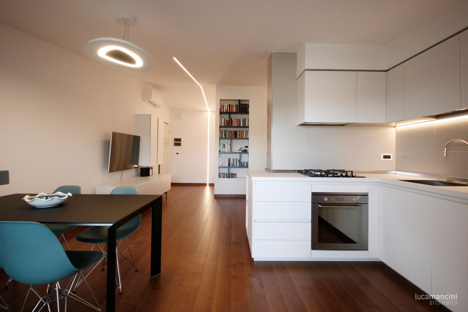 Casa sul lungomare, Luca Mancini | Architetto Luca Mancini | Architetto Salas de estar modernas