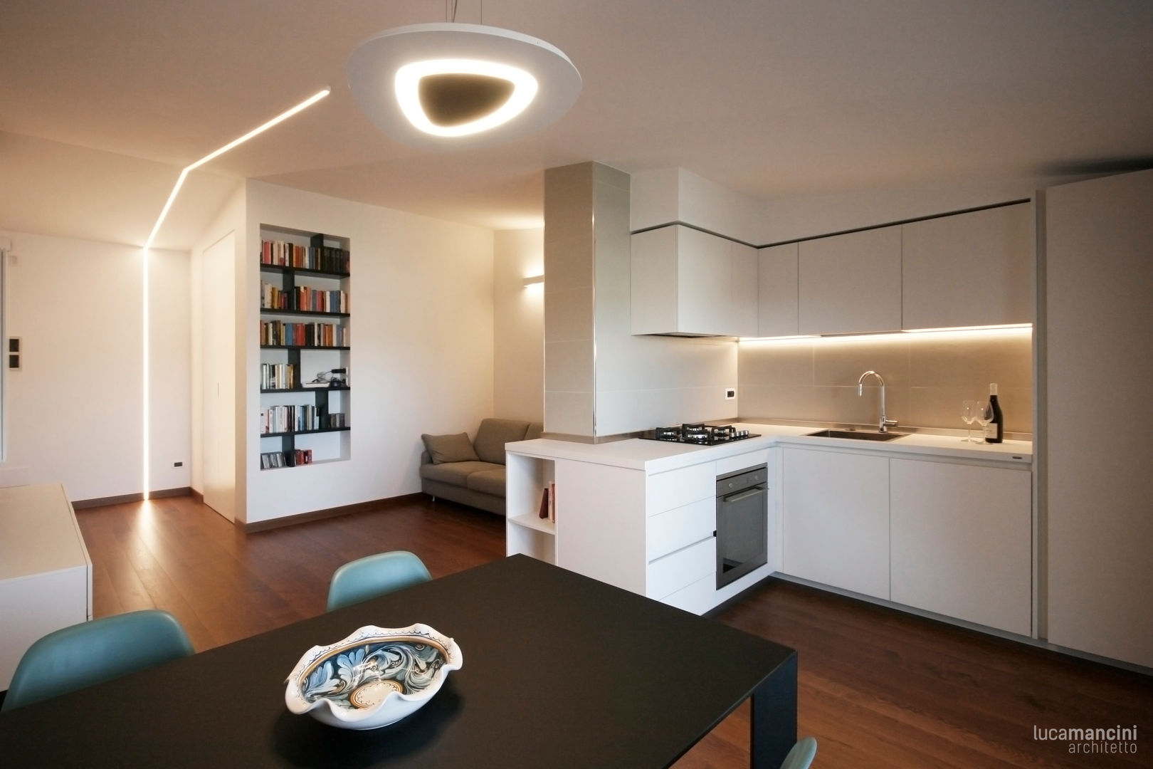 Casa sul lungomare, Luca Mancini | Architetto Luca Mancini | Architetto Modern kitchen