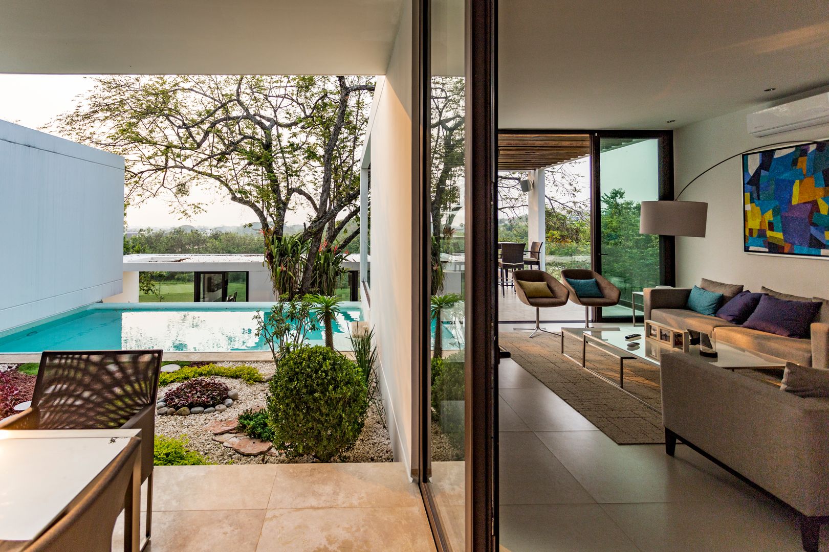 CASA GUAZUMA, Yucatan Green Design Yucatan Green Design Balcon, Veranda & Terrasse minimalistes