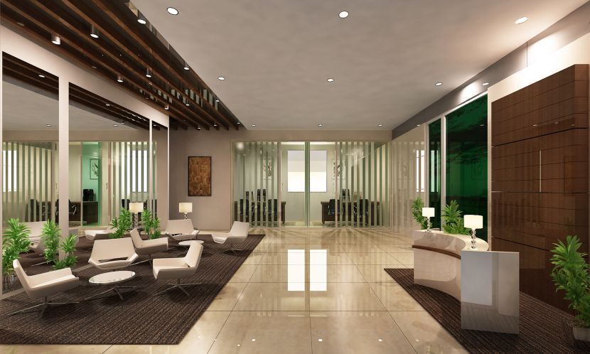 Interior Design Services, Saffron Touch - Interior Architecture Construction Saffron Touch - Interior Architecture Construction Corredores, halls e escadas modernos Granito