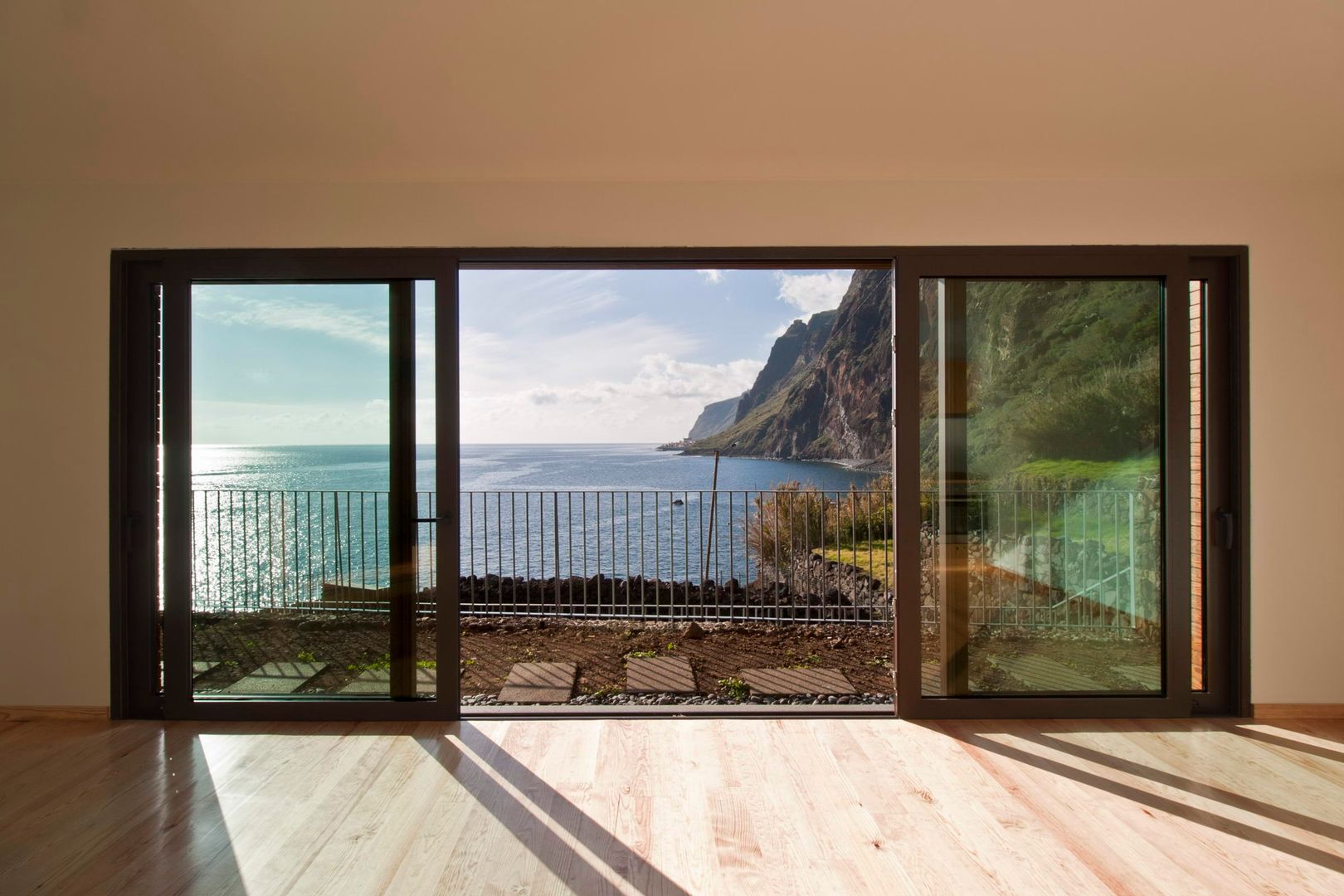 Living Room Ocean View Mayer & Selders Arquitectura Commercial spaces Hotels