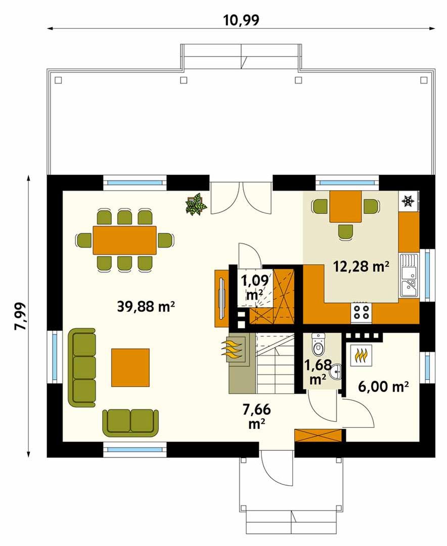 homify カントリーな 壁&床